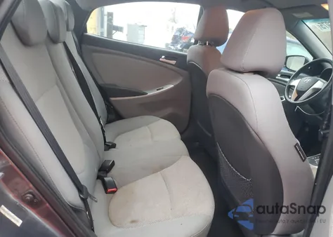 2013 Hyundai Accent Gls из США, поврежденный, VIN KMHCT4AE1DU334134